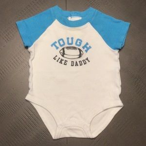Carter’s Short Sleeve Onesie w/ Back Buttons